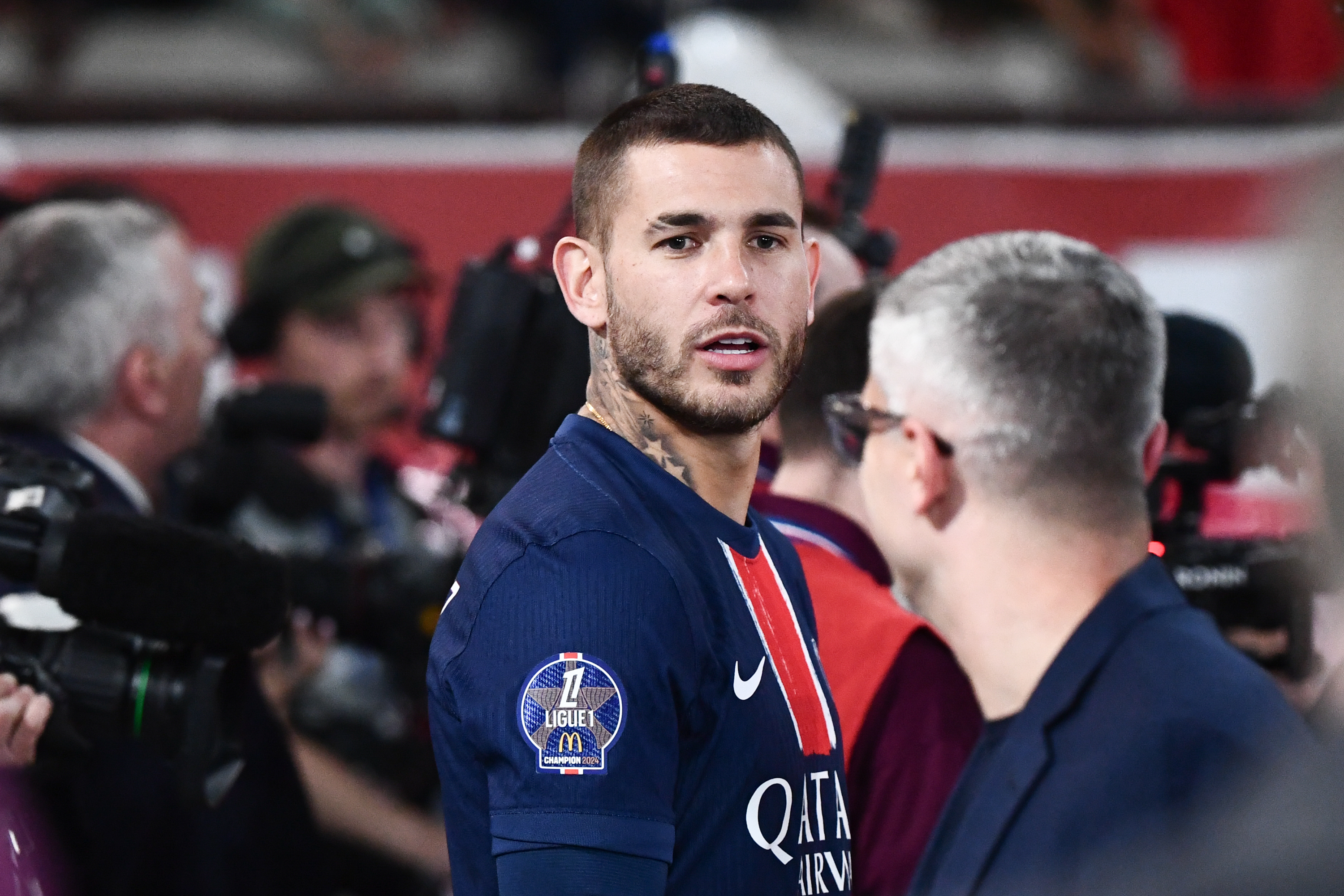 PSG/Inter Milan - Hernandez décrit l'Inter "un jeu très particulier mais très efficace."