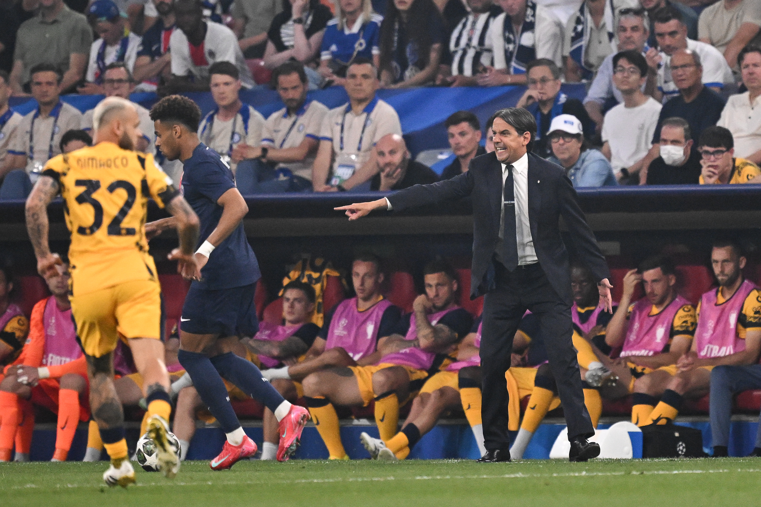 PSG/Inter Milan - Inzaghi "Nous étions peut-être plus fatigués, pas assez précis"
