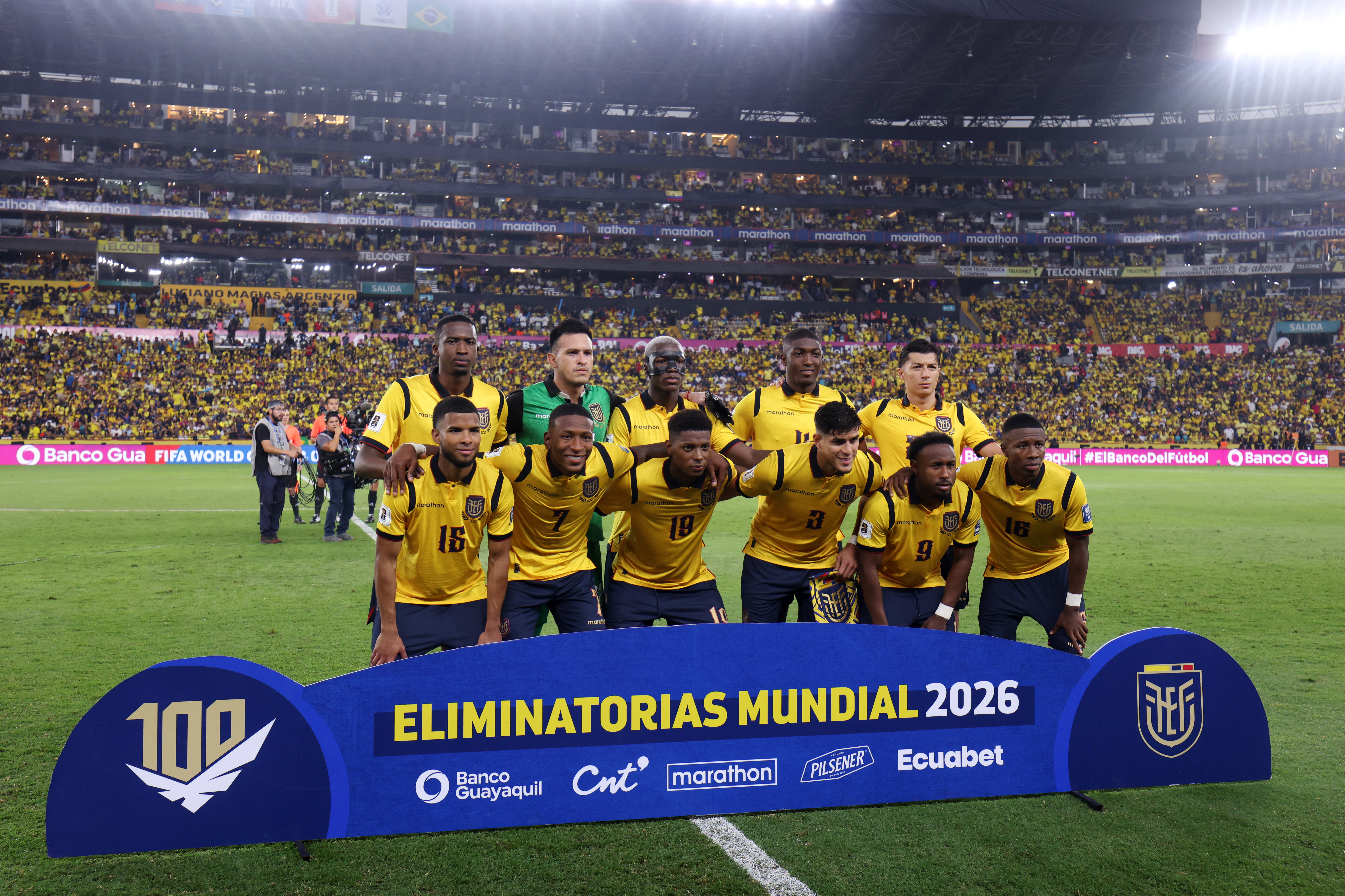 Paraguay/Equateur - Les équipes officielles :
