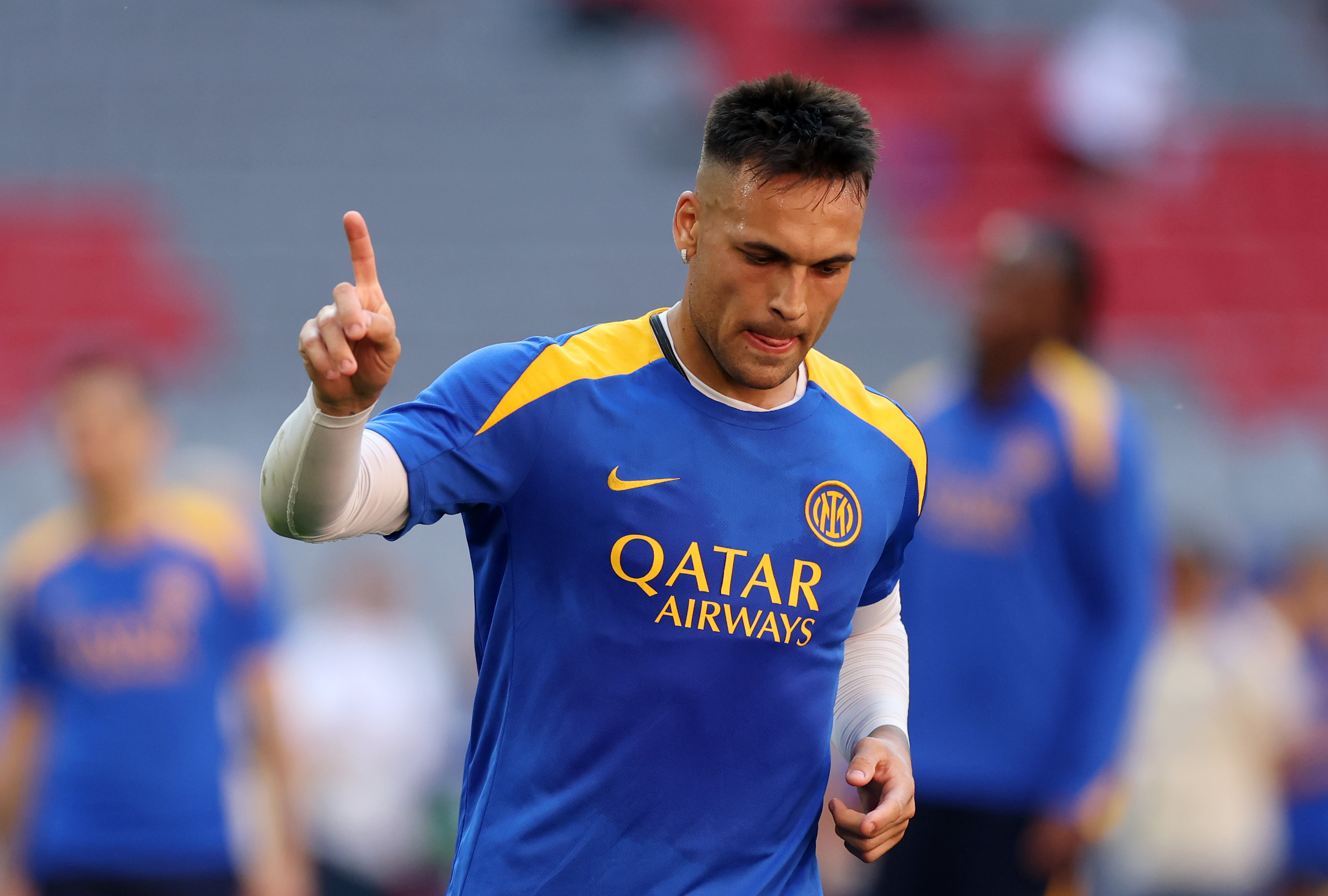 PSG/Inter Milan - Lautaro Martinez gardera un œil sur Kvaratskhelia