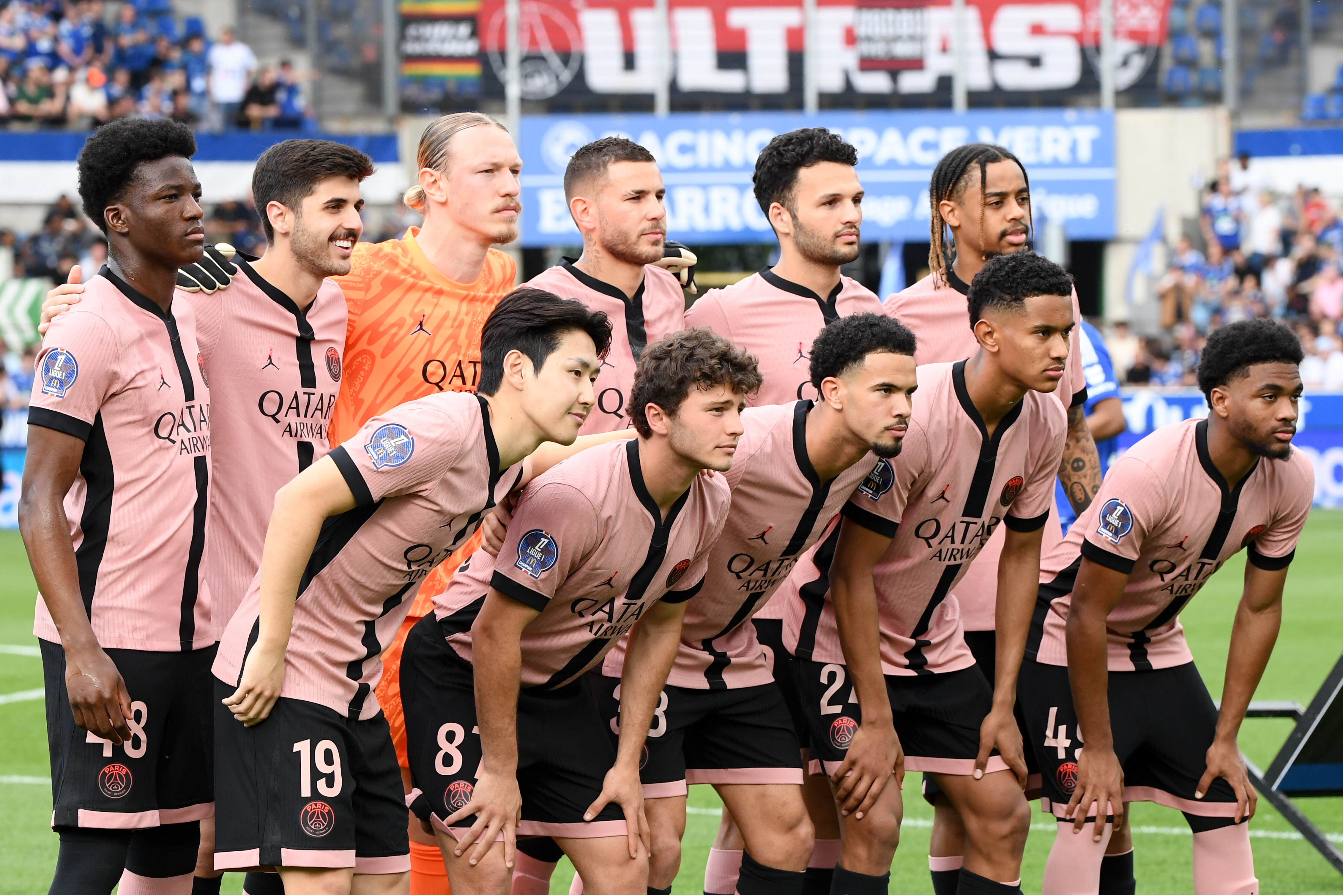 11 de départ PSG vs Strasbourg