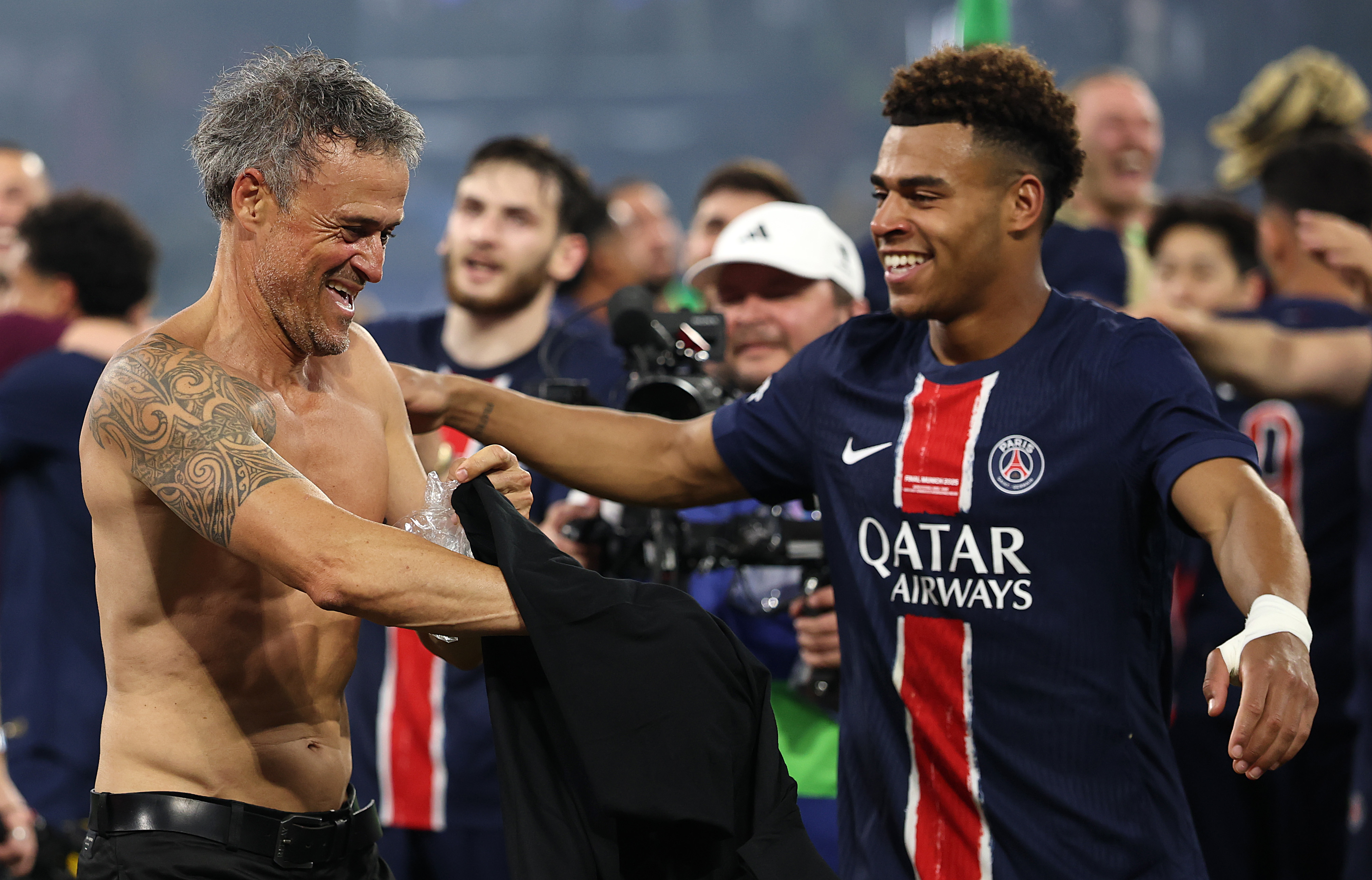 PSG/Inter Milan - Doué "on a pu écrire l'histoire tous ensemble du meilleur club du monde"