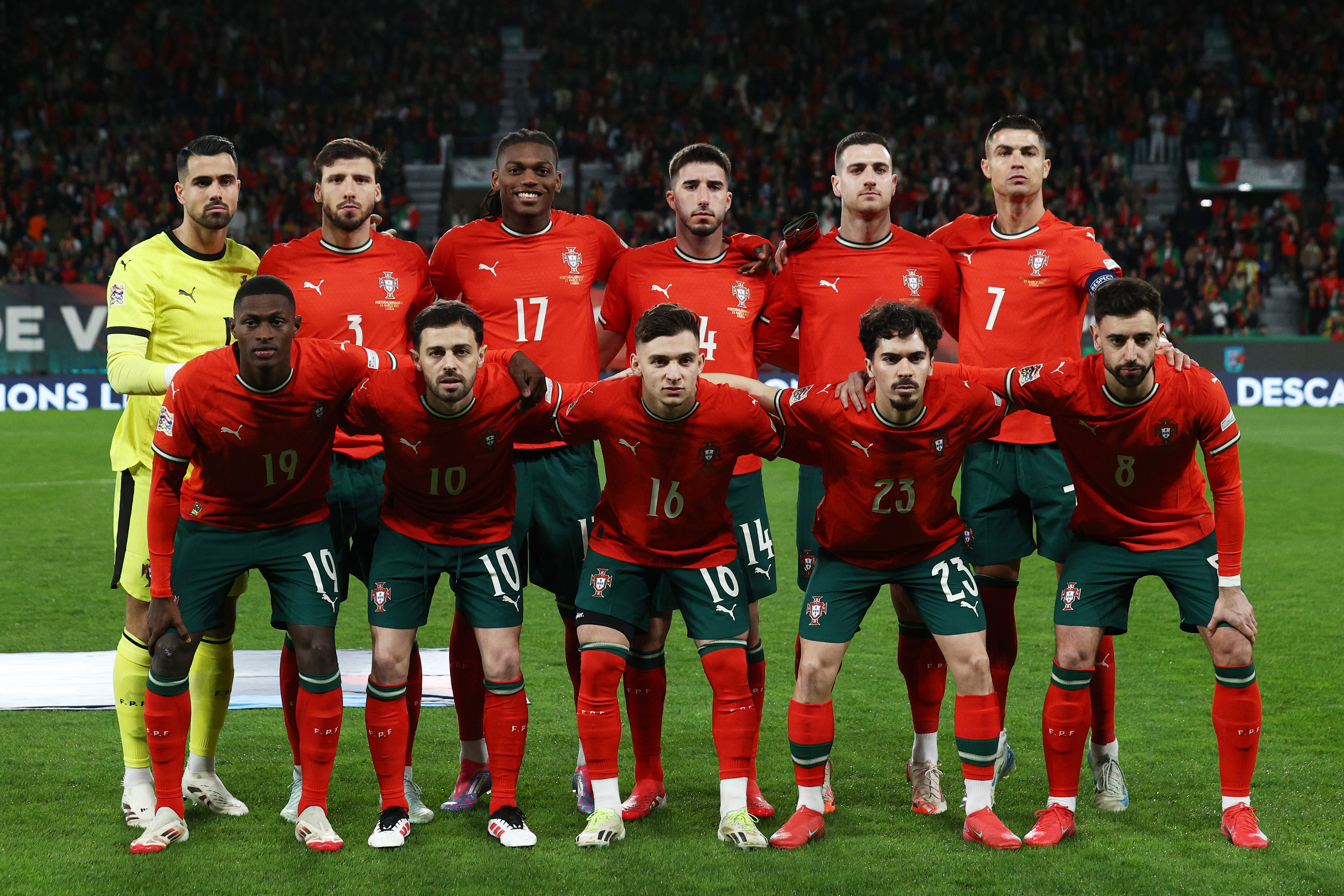 Allemagne/Portugal - Les équipes officielles :