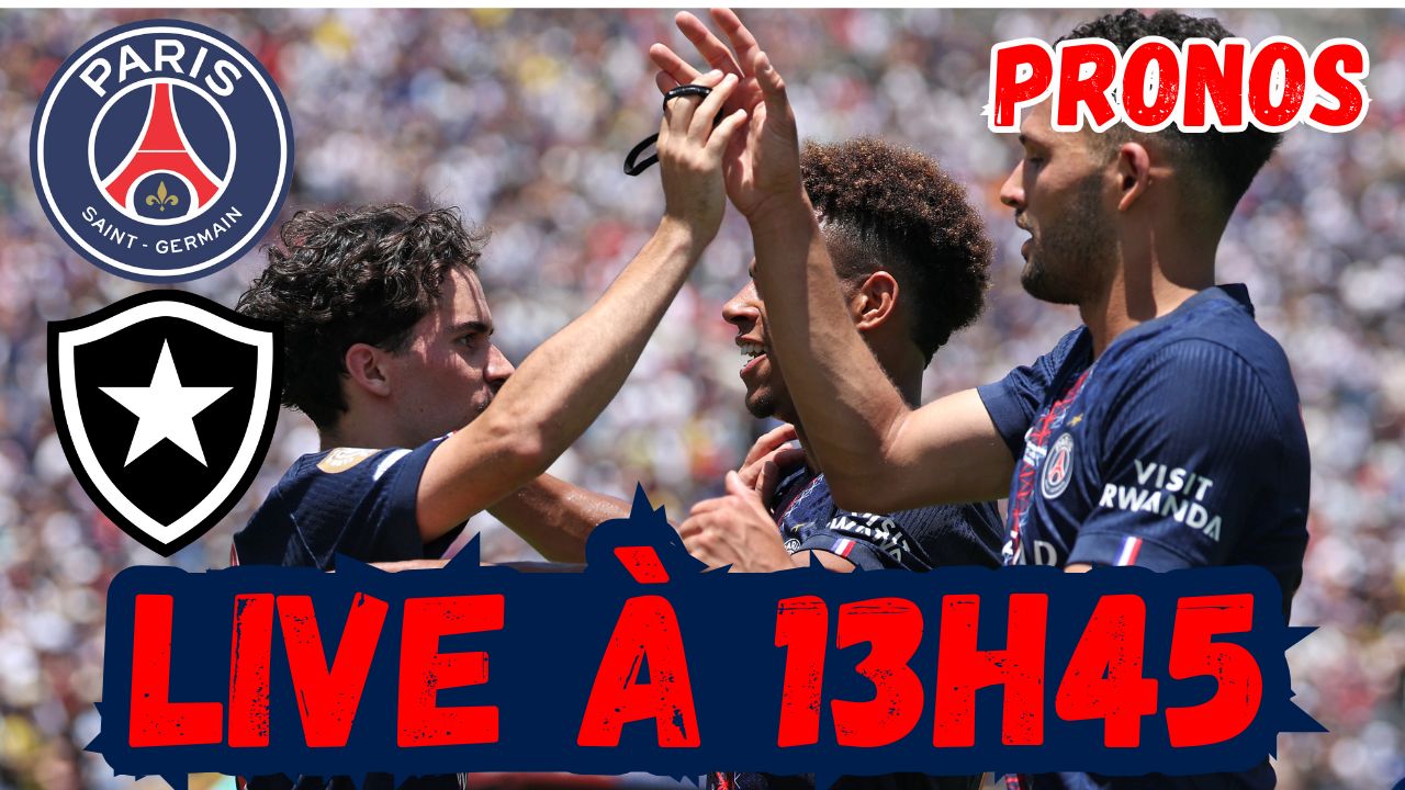 Live PSG/Botafogo : L'équipe pour la Coupe du Monde des Clubs, rendez-vous à 13h45