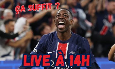 Live PSG - Le Ballon d'Or 2025 pour Dembélé avec de l'agacement....rendez-vous à 14h !