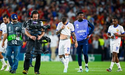 Espagne/France - Lucas Hernandez tacle le "pressing" et applaudit Cherki