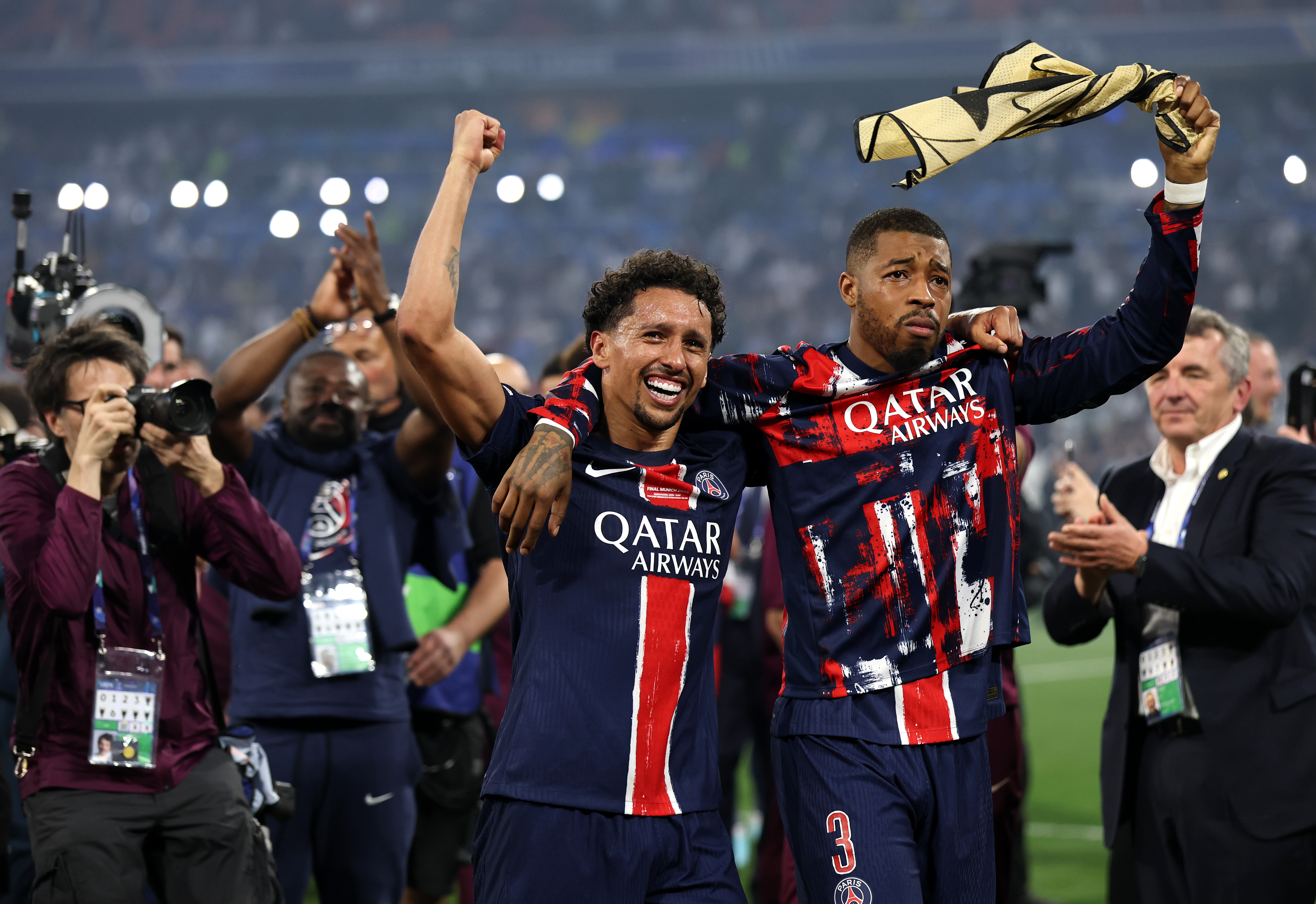 Marquinhos "un moment historique pour le club et moi."
