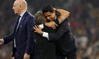 PSG/Inter Milan - Al-Khelaïfi "on construit quelque chose et c'est ça l'objectif."