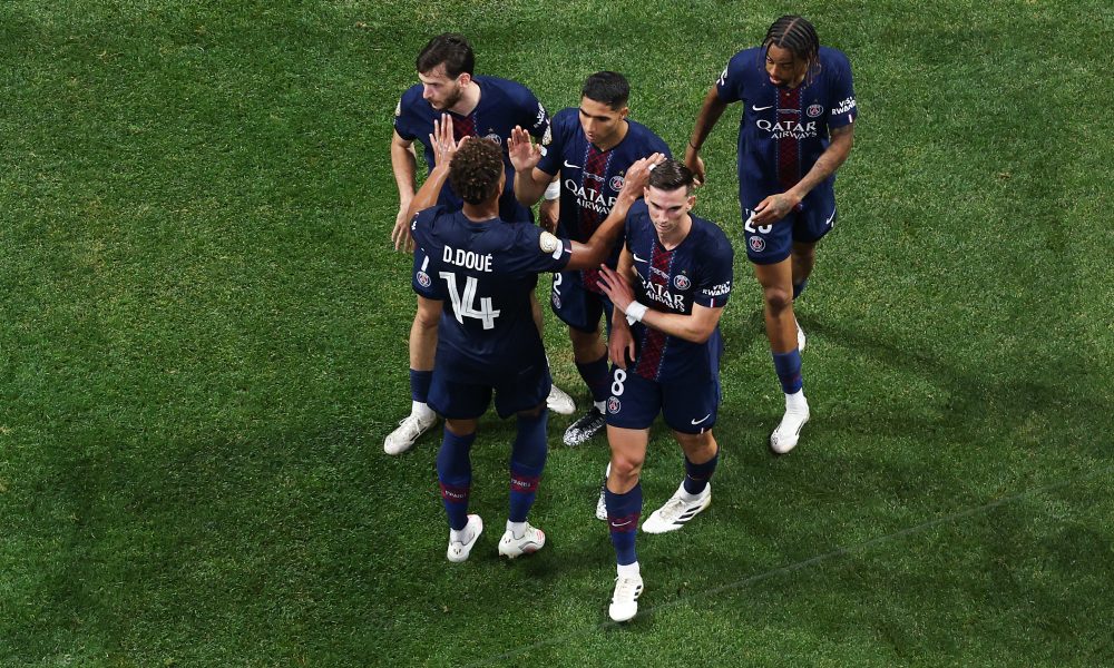 La victoire du PSG contre l'Inter Miami auprès des joueurs parisiens !