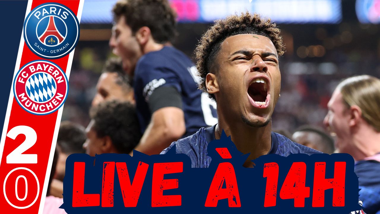 Live PSG/Bayern Munich - Débrief de la qualification en demi-finale ! Rendez-vous à 14h