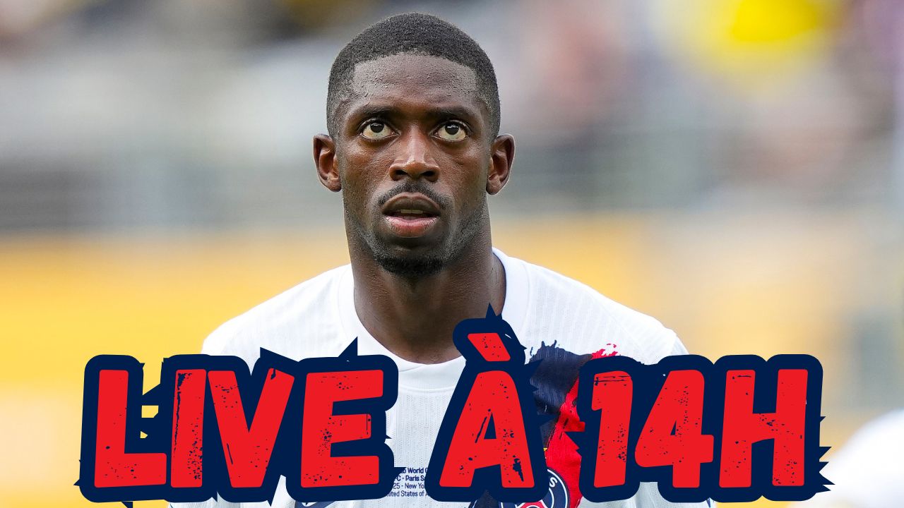 Live PSG - Dembélé doit-il absolument rester dans l'axe ? Discussion à 14h !