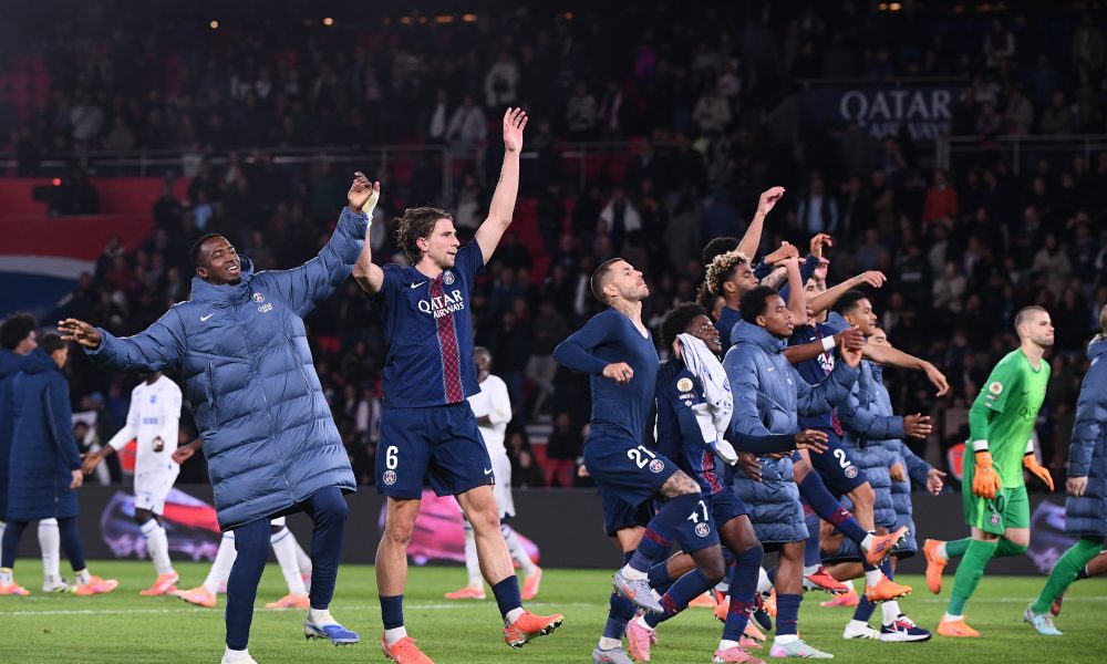 PSG/Auxerre - Revivez la victoire et les célébrations auprès des joueurs parisiens
