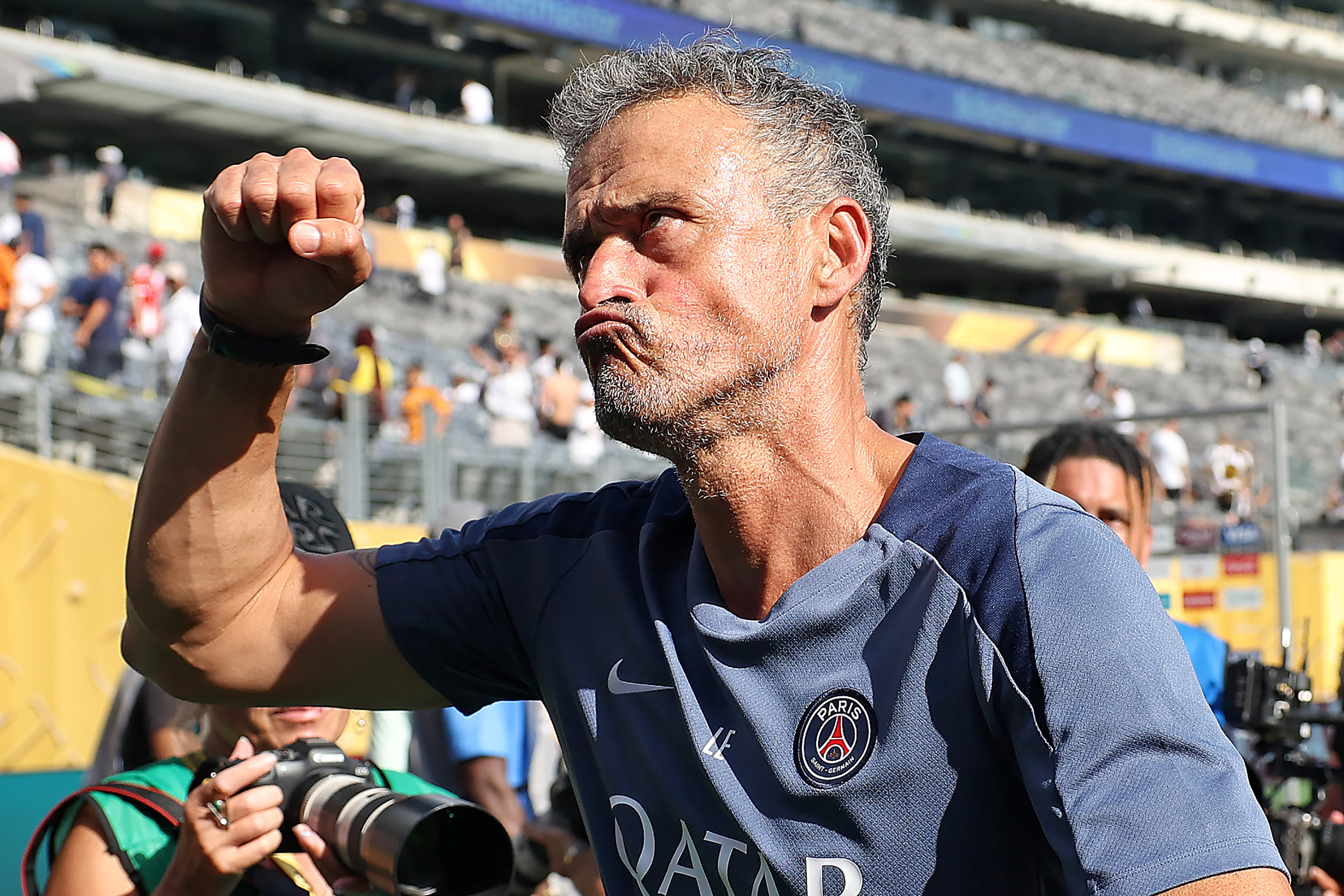 Luis Enrique adoubé par un ancien du Real Madrid