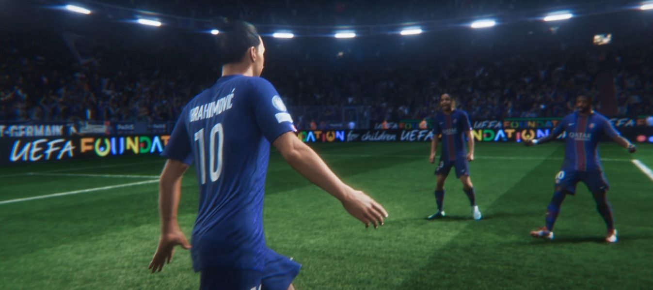 La bande annonce d' EA Sports FC 26, avec le PSG et Ibrahimovic