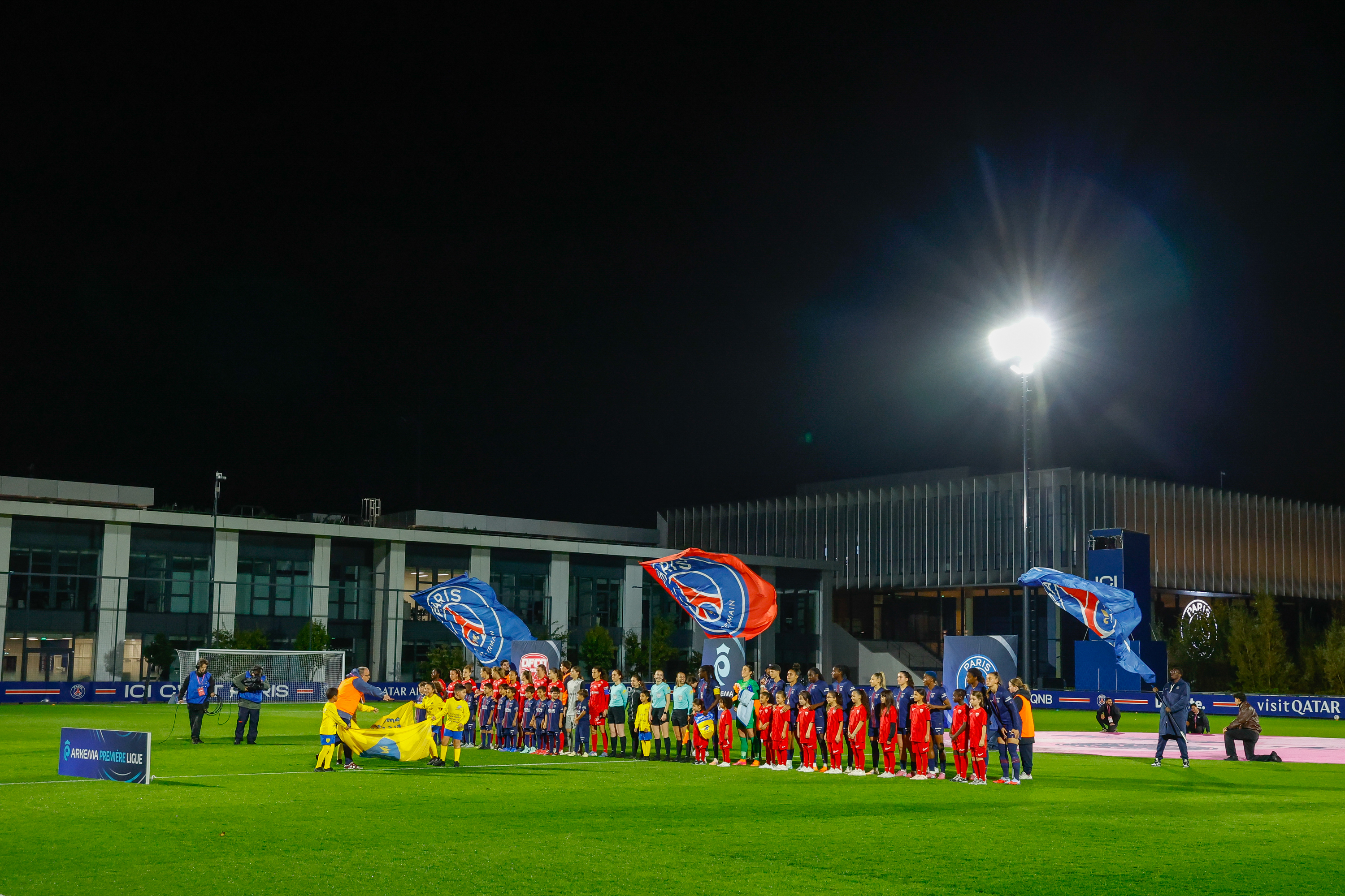 PSG/Fleury - Le groupe parisien
