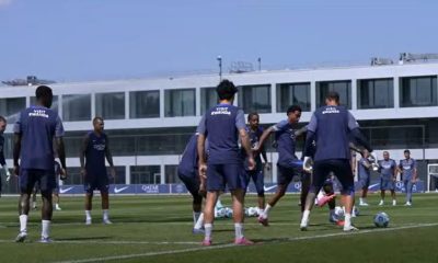 La reprise des joueurs du PSG en vidéo !