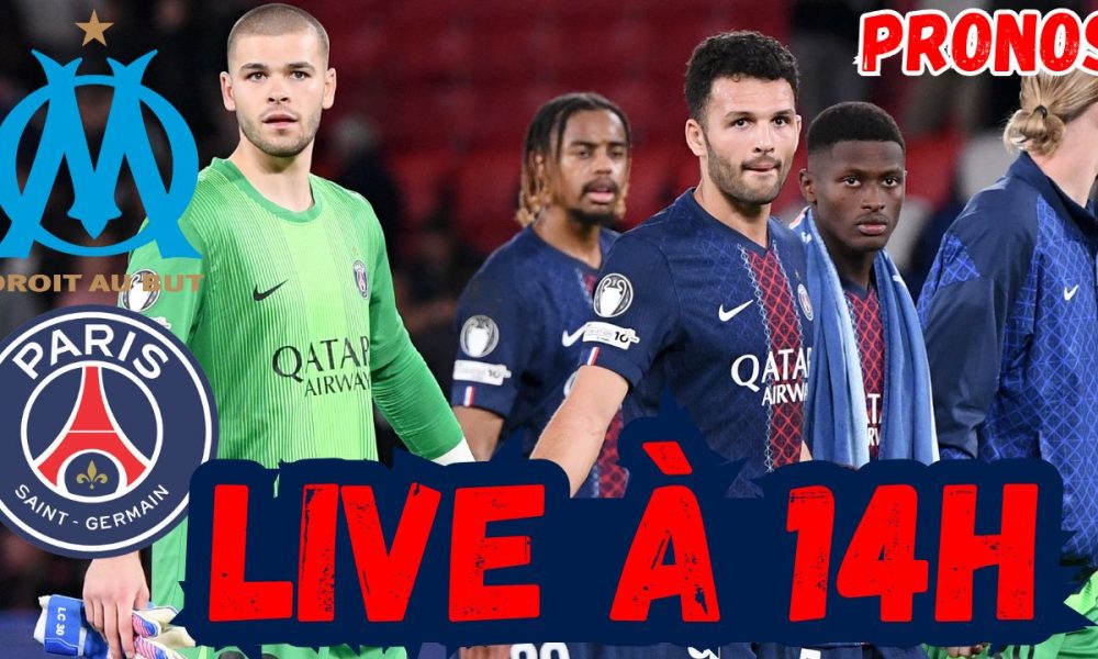 Live OM/PSG : L'équipe pour le Classico, rendez-vous à 14h !