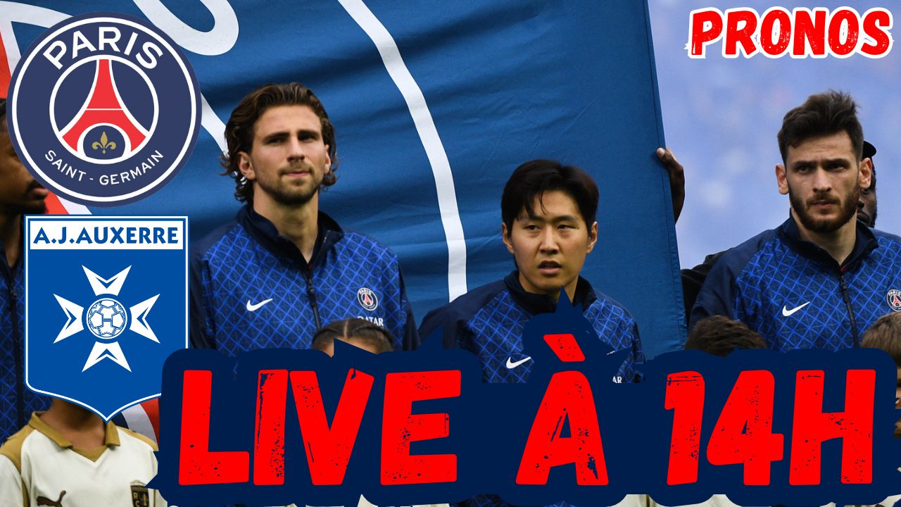 Live PSG/Auxerre : L'équipe pour se relancer sans Marquinhos, rendez-vous à 14h !