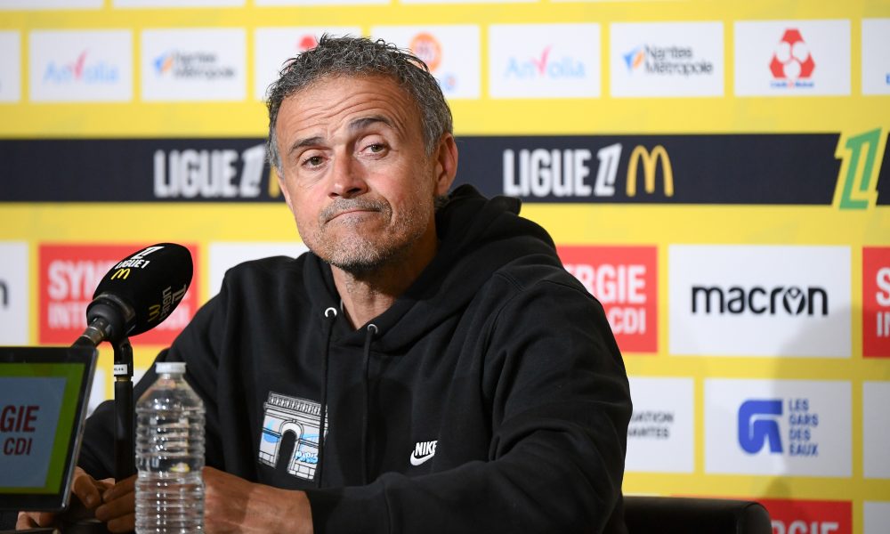 PSG/Lens - Luis Enrique en conf