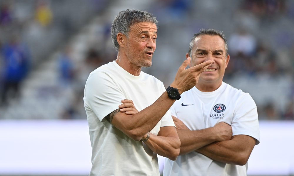 PSG/Lens - Luis Enrique PSG TV