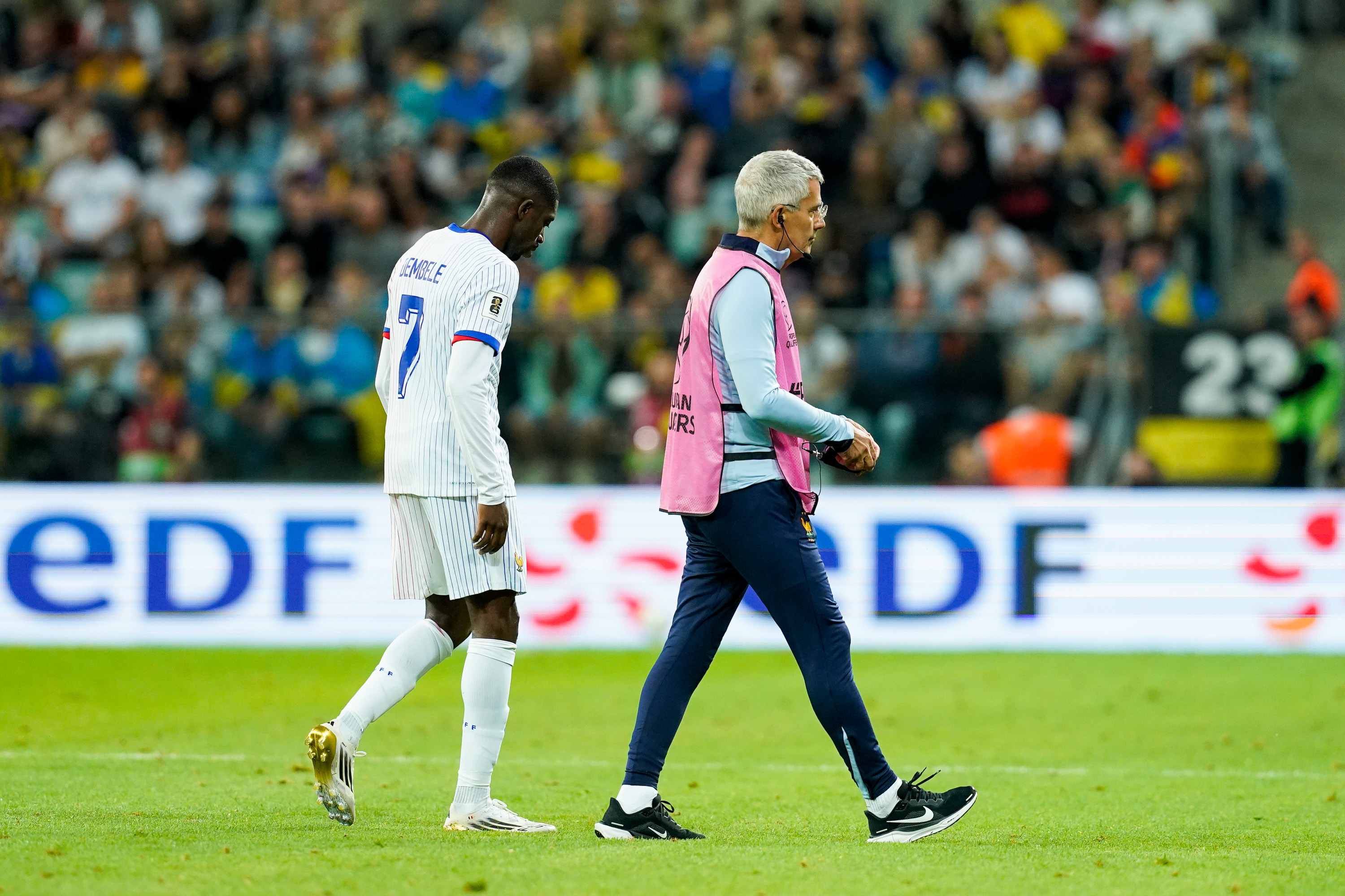 Dembélé blessure