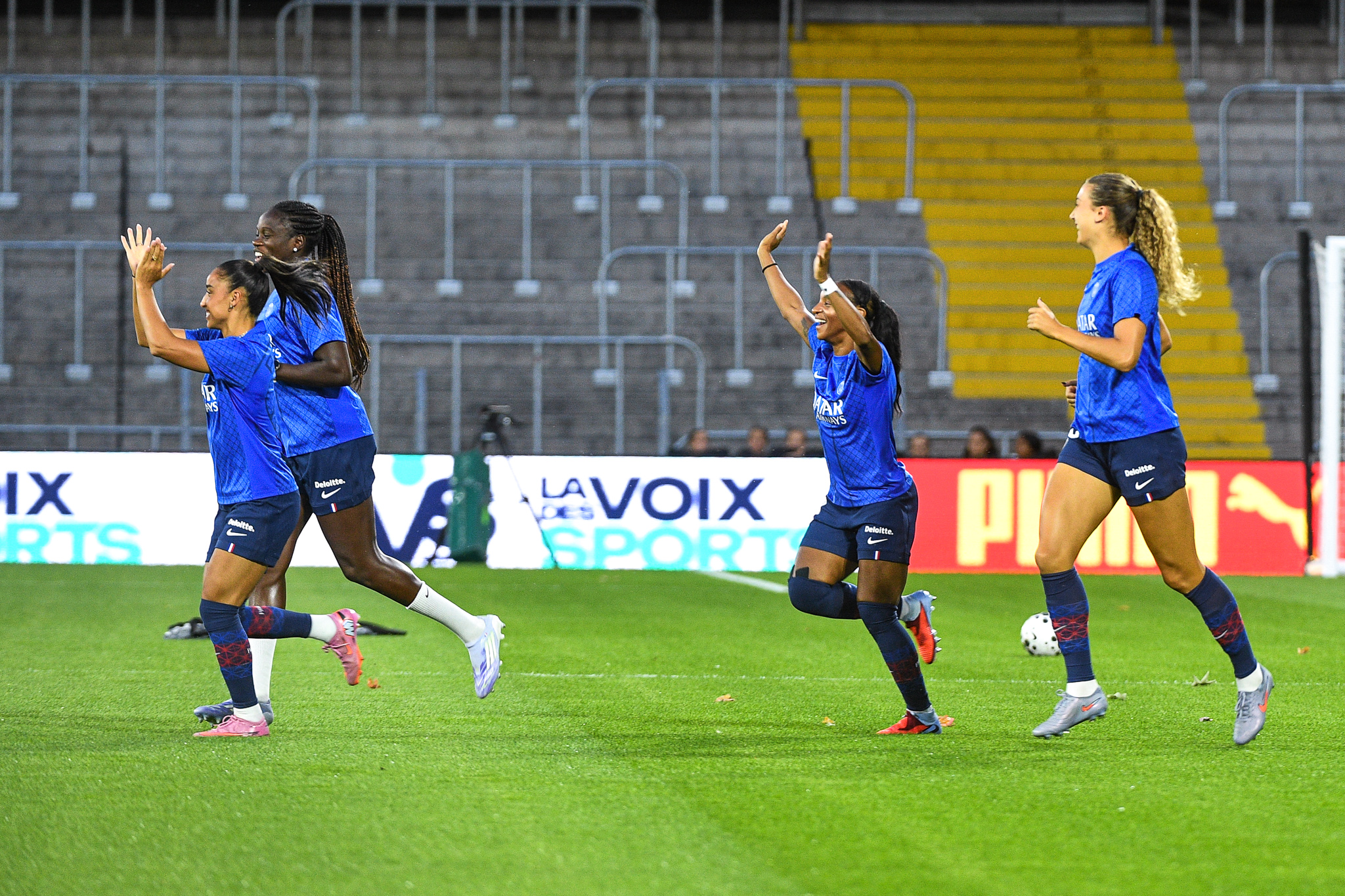 PSG/Nantes - Le groupe parisien