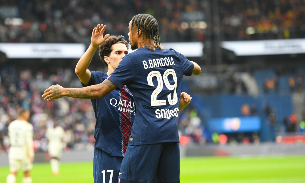 PSG/Lens - Les notes des Parisiens : Barcola et Vitinha en maîtres