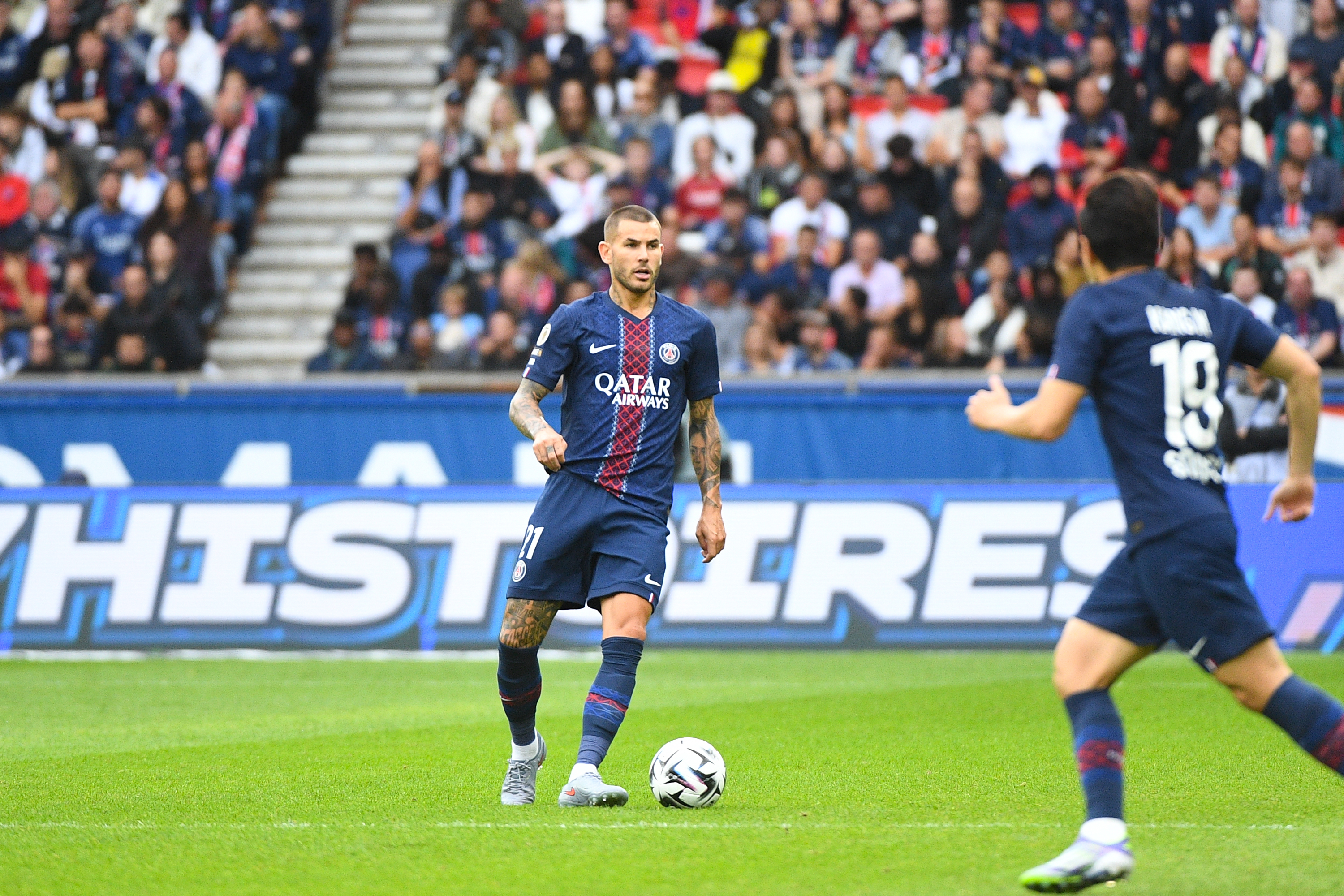 PSG/Lens - Hernandez heureux de la victoire, mais inquiet pour Beraldo