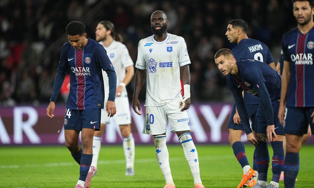 PSG/Auxerre – Sinayoko: « On perd le match sur deux coups de pied arrêtés »