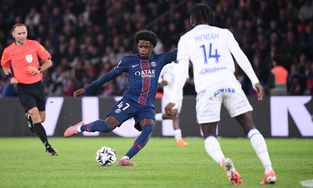 PSG/Auxerre – Ndjantou surpris par l’intensité et le niveau d’intelligence