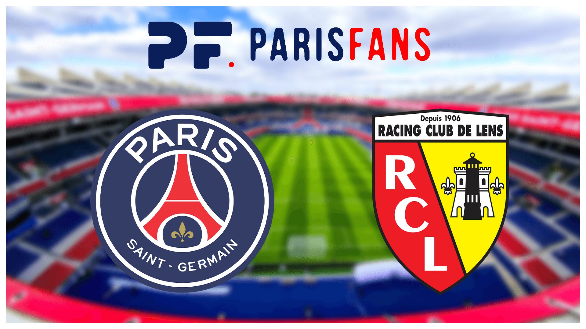 PSG/Lens- Le groupe lensois :