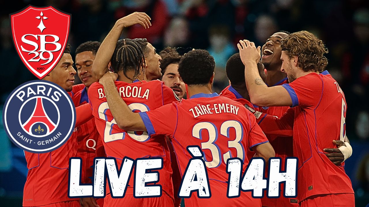 Live Brest/PSG : L'&eacute;quipe pour encha&icirc;ner, rendez-vous &agrave; 14h !