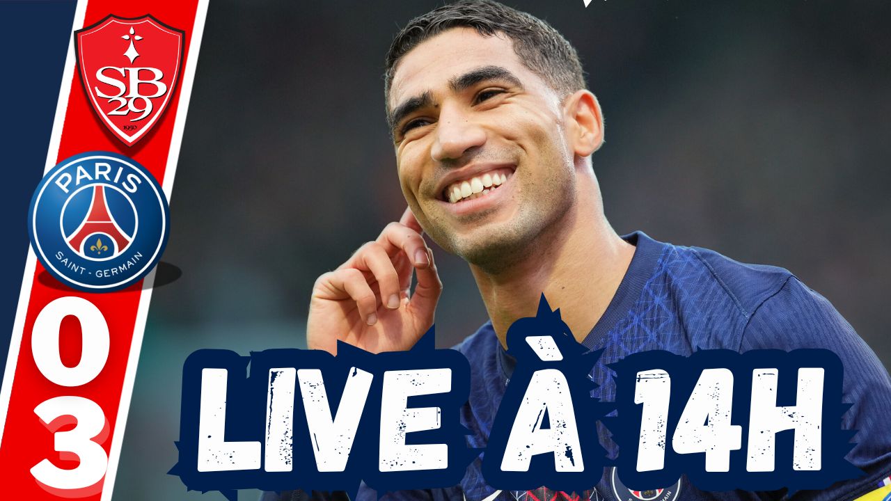 Live Brest/PSG - La maîtrise sans briller, debrief avec nos notes...Rendez-vous à 14h!