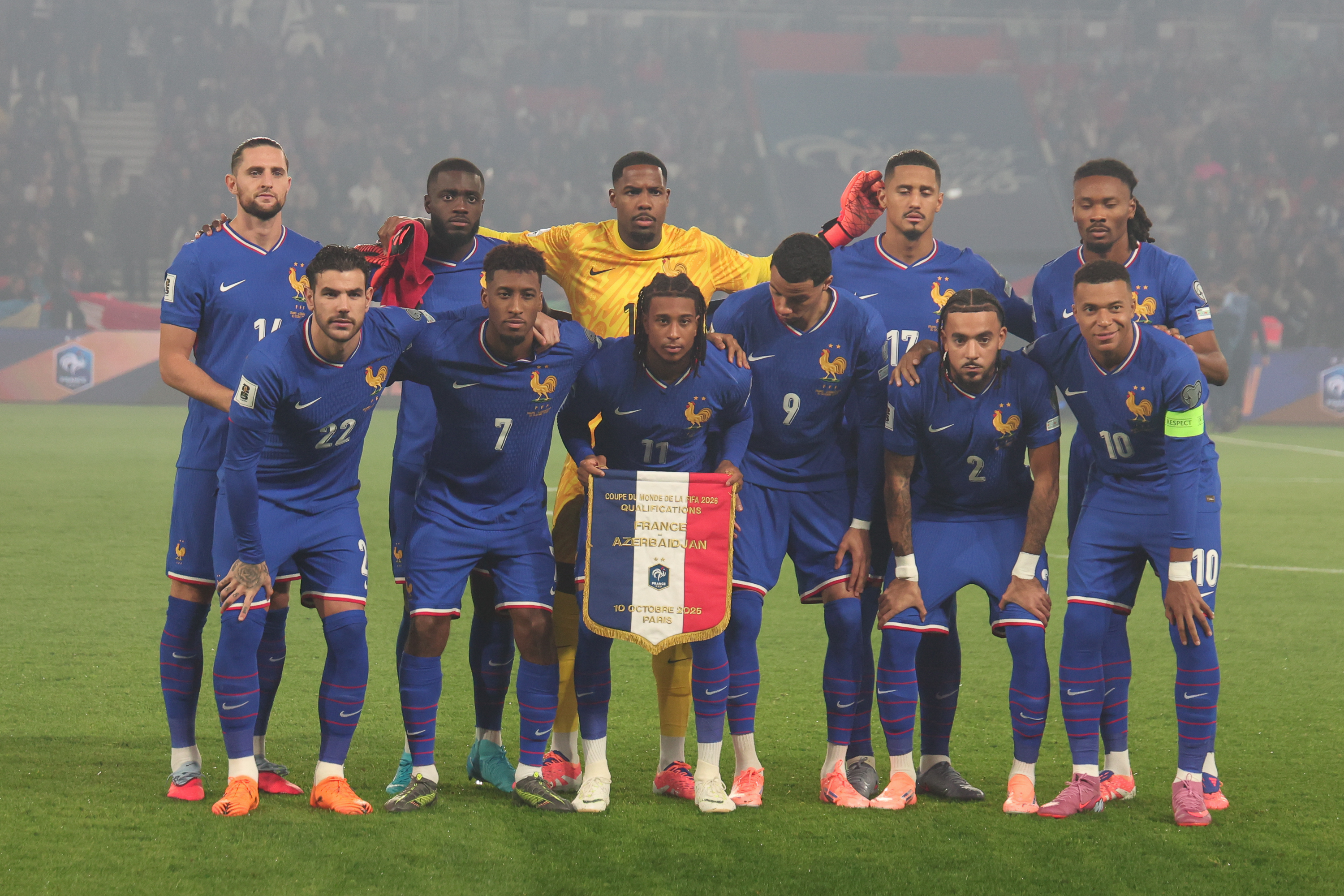 Islande/France - Les équipes officielles : Mateta et Thauvin titulaires