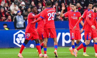 Bayer Leverkusen/PSG - Nuno Mendes savoure la victoire et son but