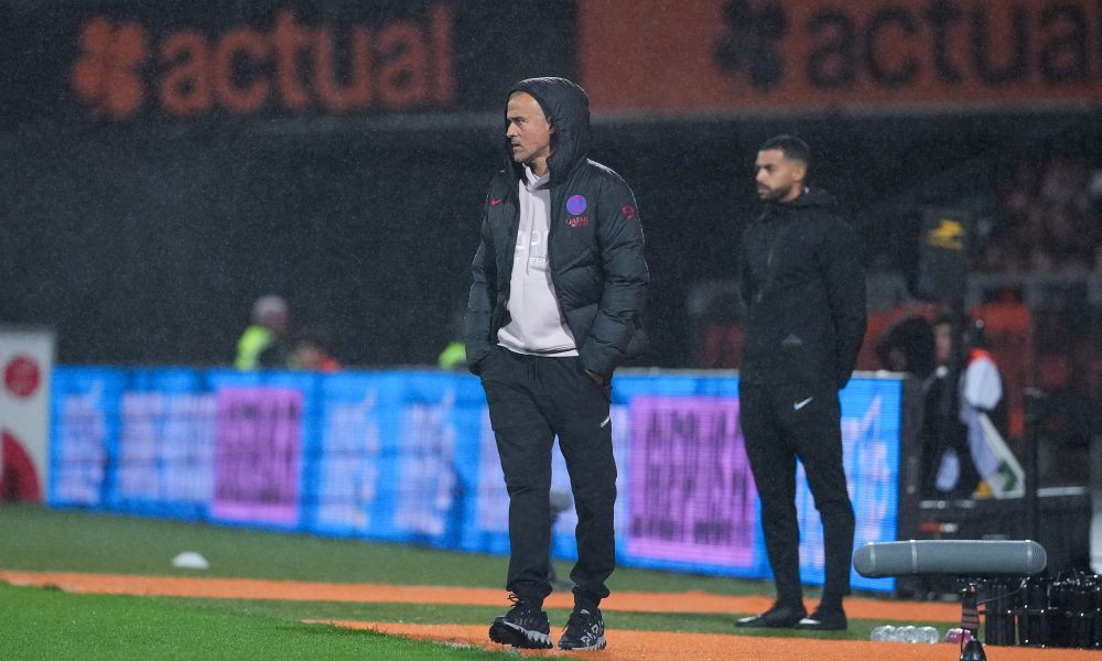 Lorient/PSG – Enrique frustré par la perte de points « importants »