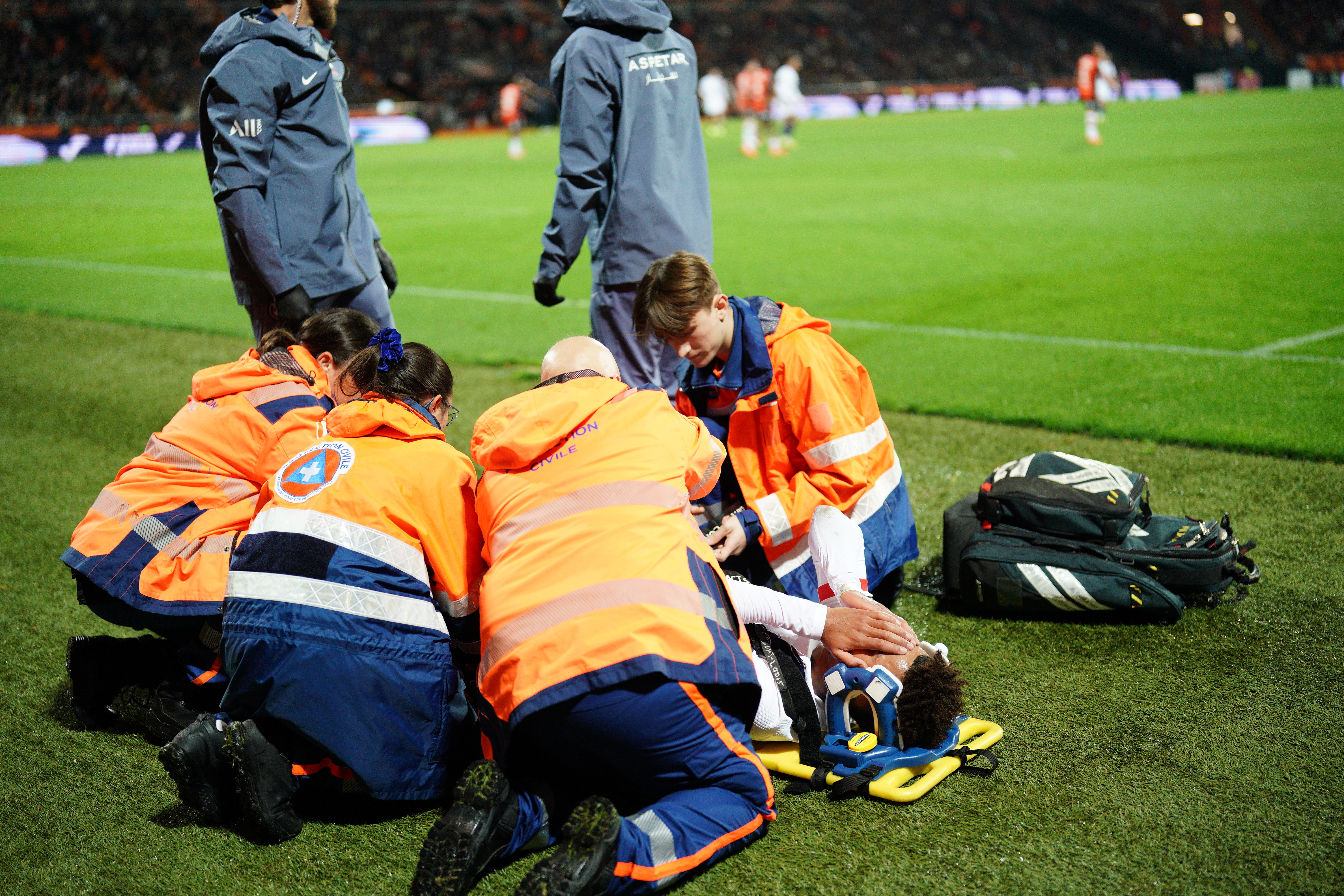 Premières indications sur la blessure de Doué