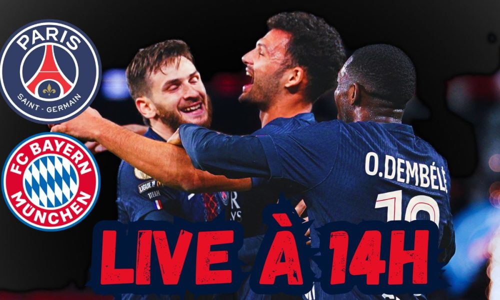 Live PSG/Bayern Munich - Paris est prêt ? L'équipe pour la LDC : Rendez-vous à 14h!