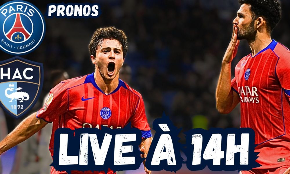 Live PSG/Le Havre : L’équipe pour la reprise avant la LDC ? Rendez-vous à 14h !
