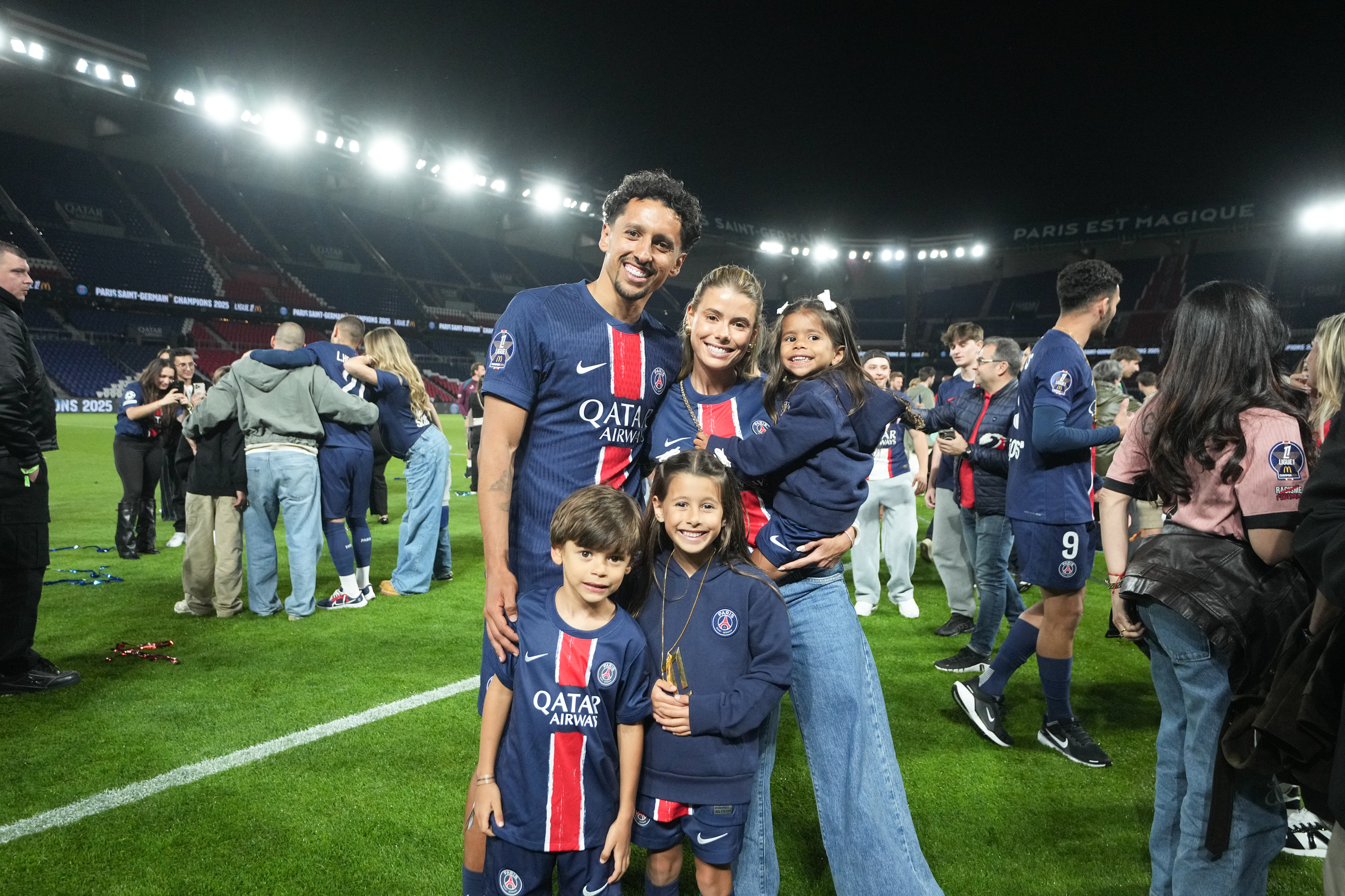 La sortie marquante de la femme de Marquinhos sur sa place au PSG
