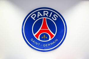 Illustration Logo during interview at PSG Factory on July 2, 2025 in Boulogne-Billancourt, France. (Photo by Emilian Baldow/Icon Sport) - Photo by Icon Sport