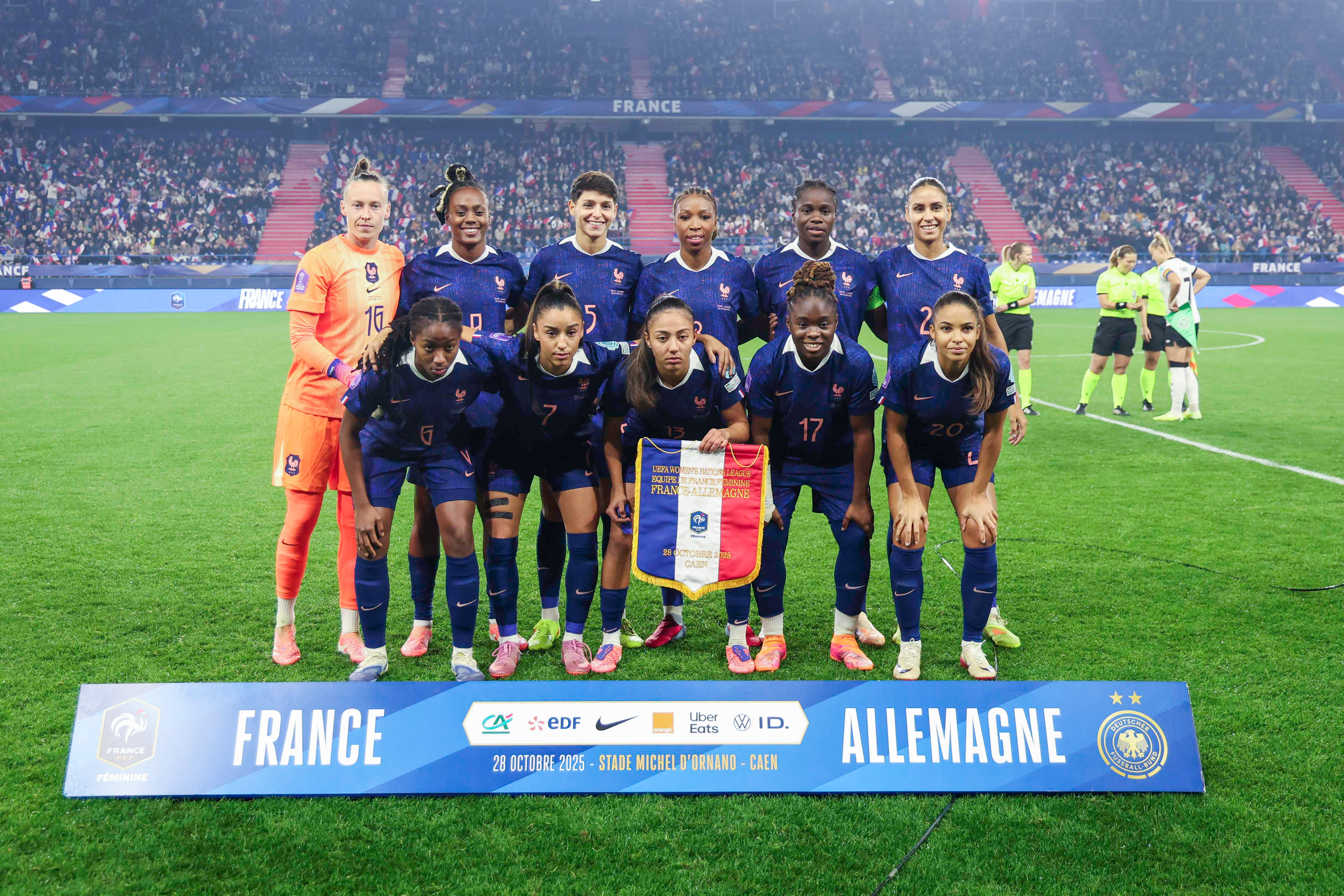 La liste de l'Equipe de France Féminine en novembre