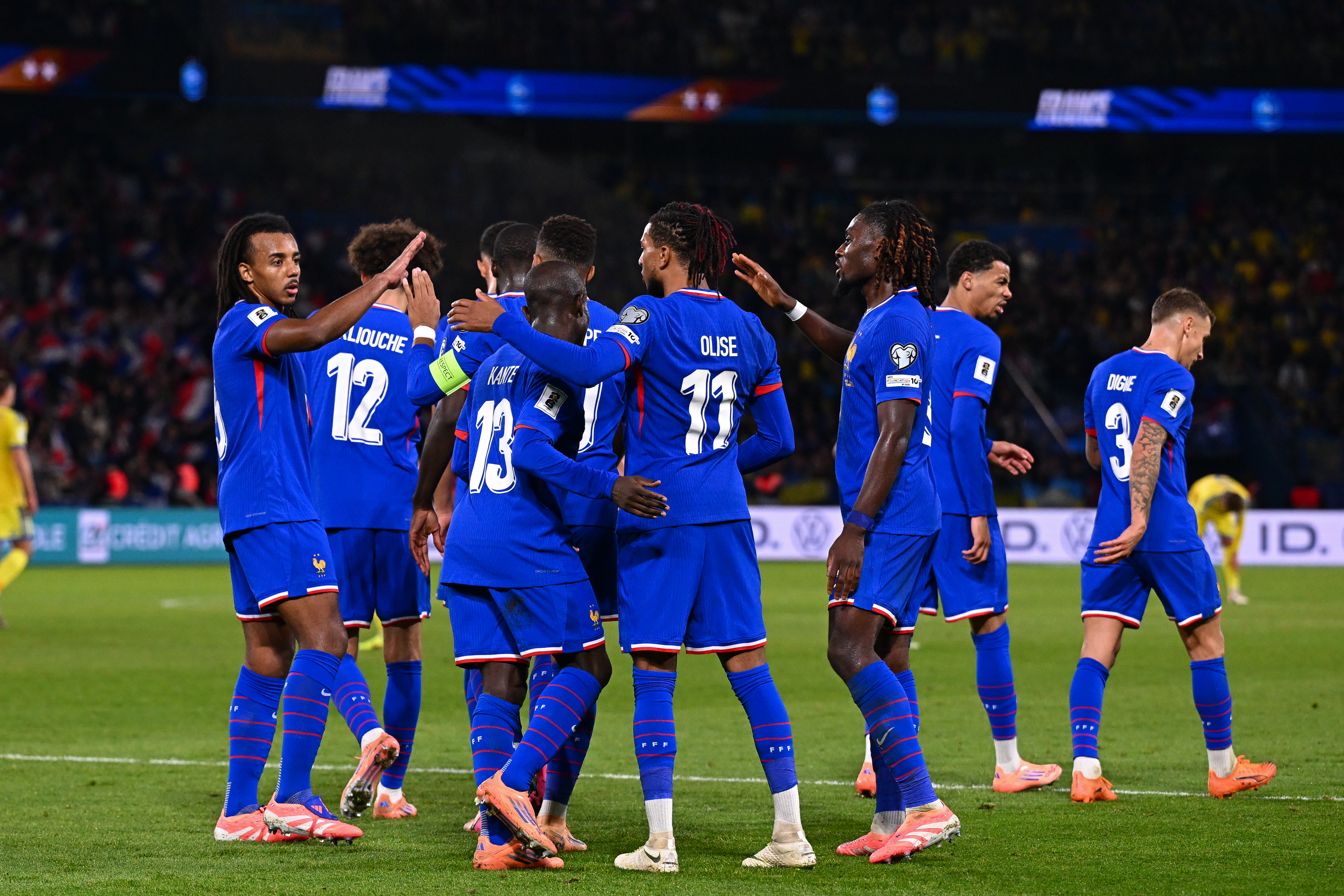 Azerbaïdjan/France - Point groupe ou équipe