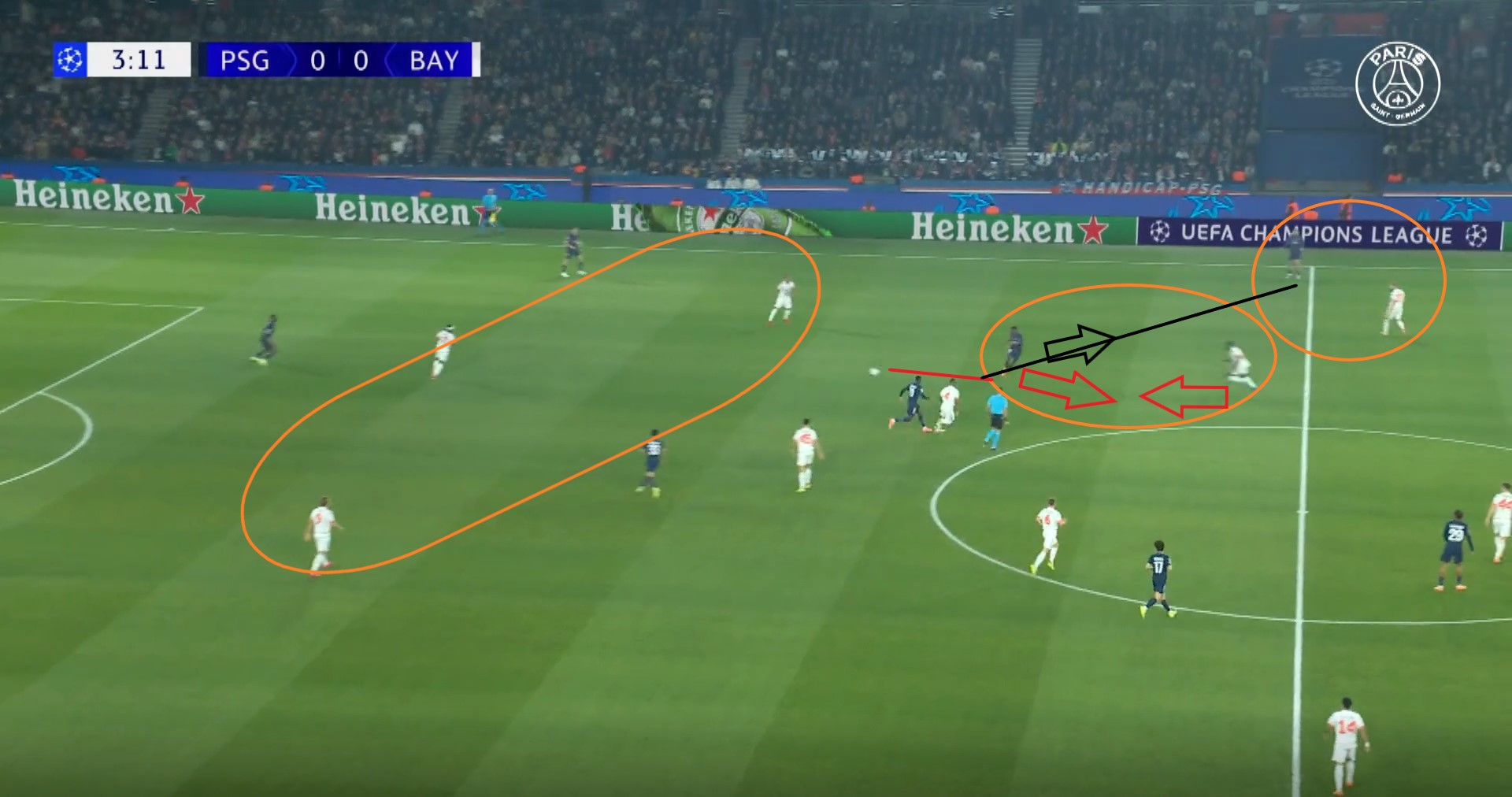PSG/Bayern Munich - Des Parisiens trop suffisants ? L'analyse du 1er but de Diaz