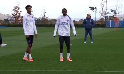 PSG/Bayern Munich - L'entraînement parisien ce dimanche en vidéo