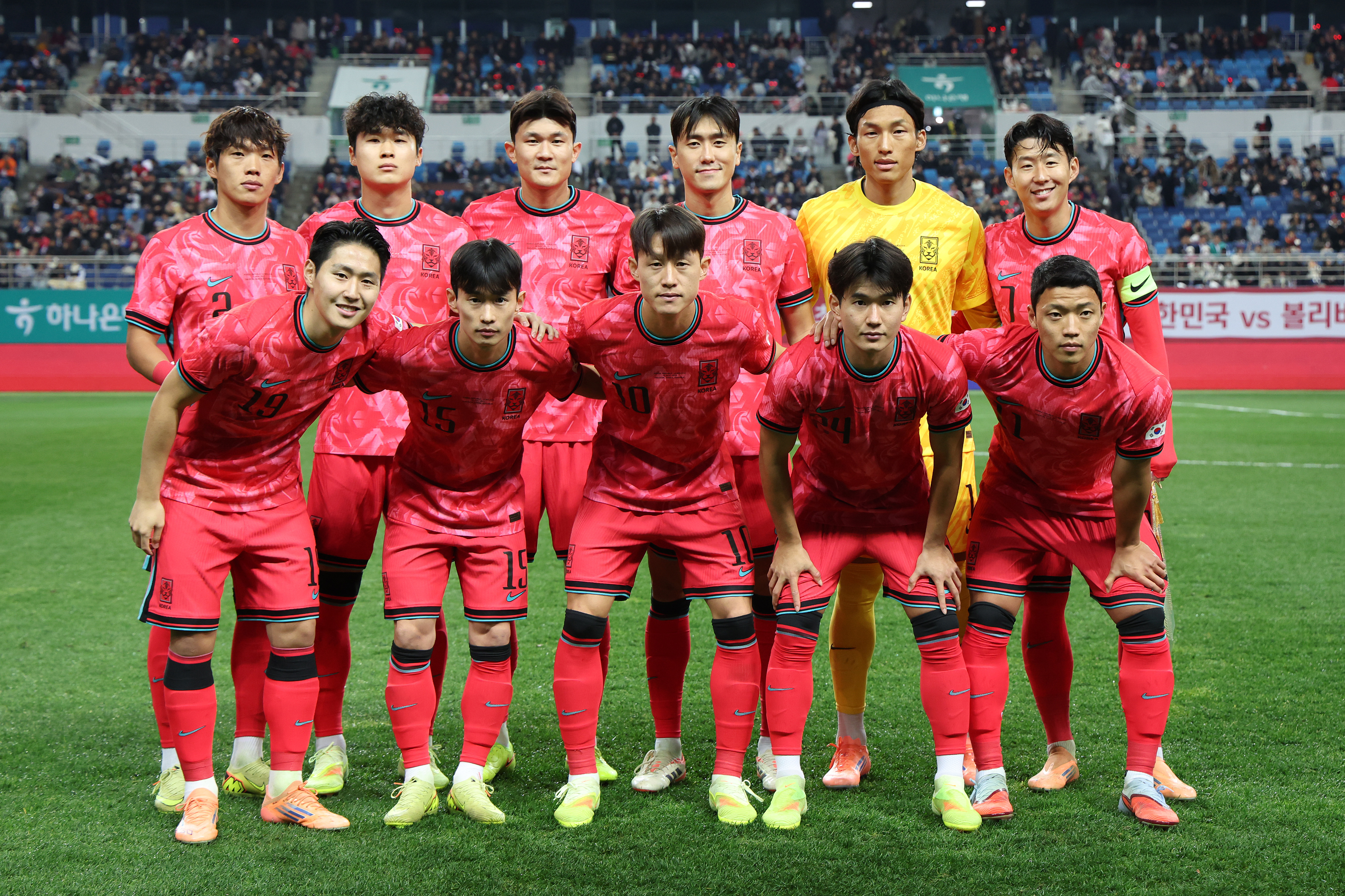 Cor&eacute;e du Sud/Ghana - Les &eacute;quipes officielles : Lee titulaire