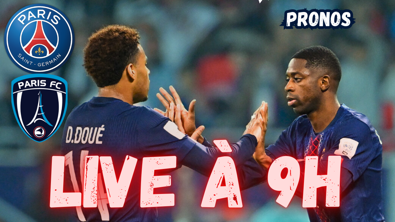 Live PSG/Paris FC : L'&eacute;quipe pour d&eacute;marrer 2026, rendez-vous &agrave; 9h !