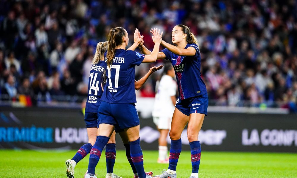 PSG/OL Lyonnes - Le groupe parisien
