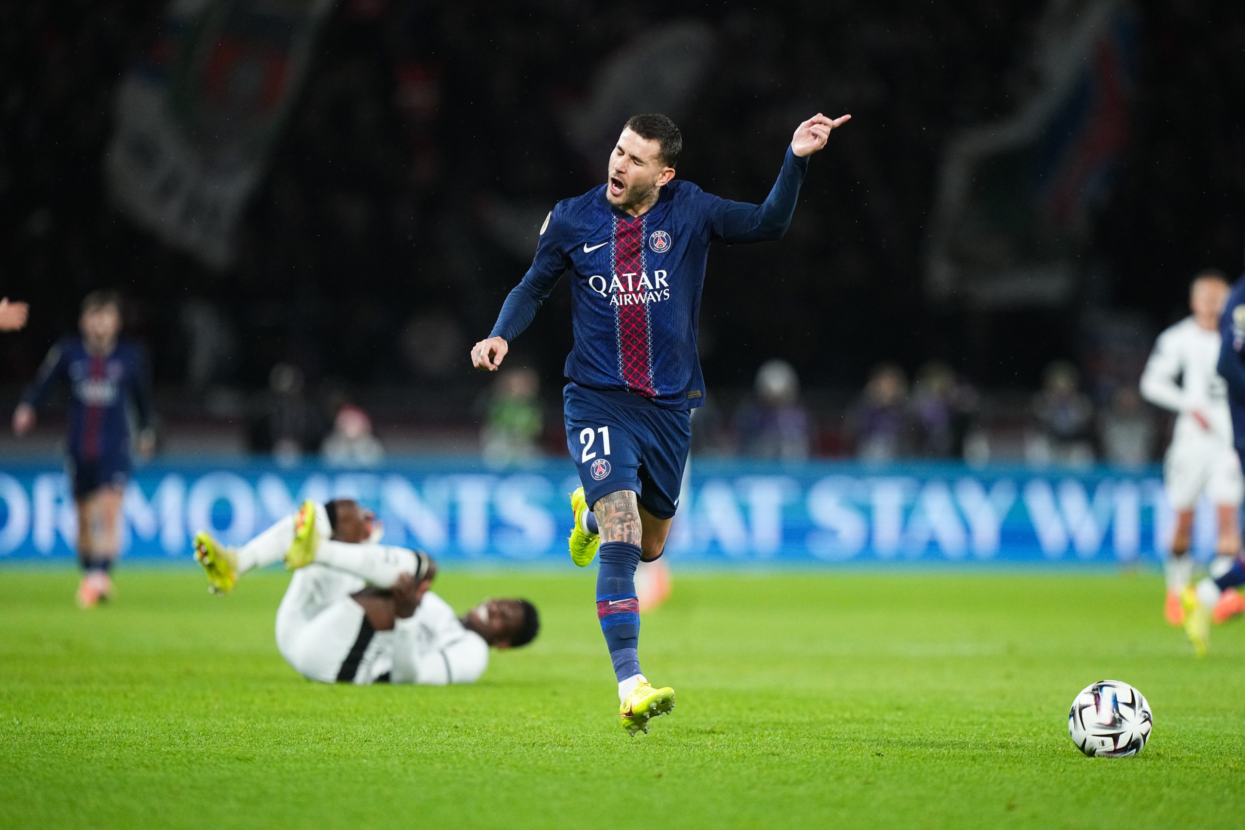 Lucas Hernandez r&eacute;agit &agrave; l'accusation de traite d'&ecirc;tres d'humains