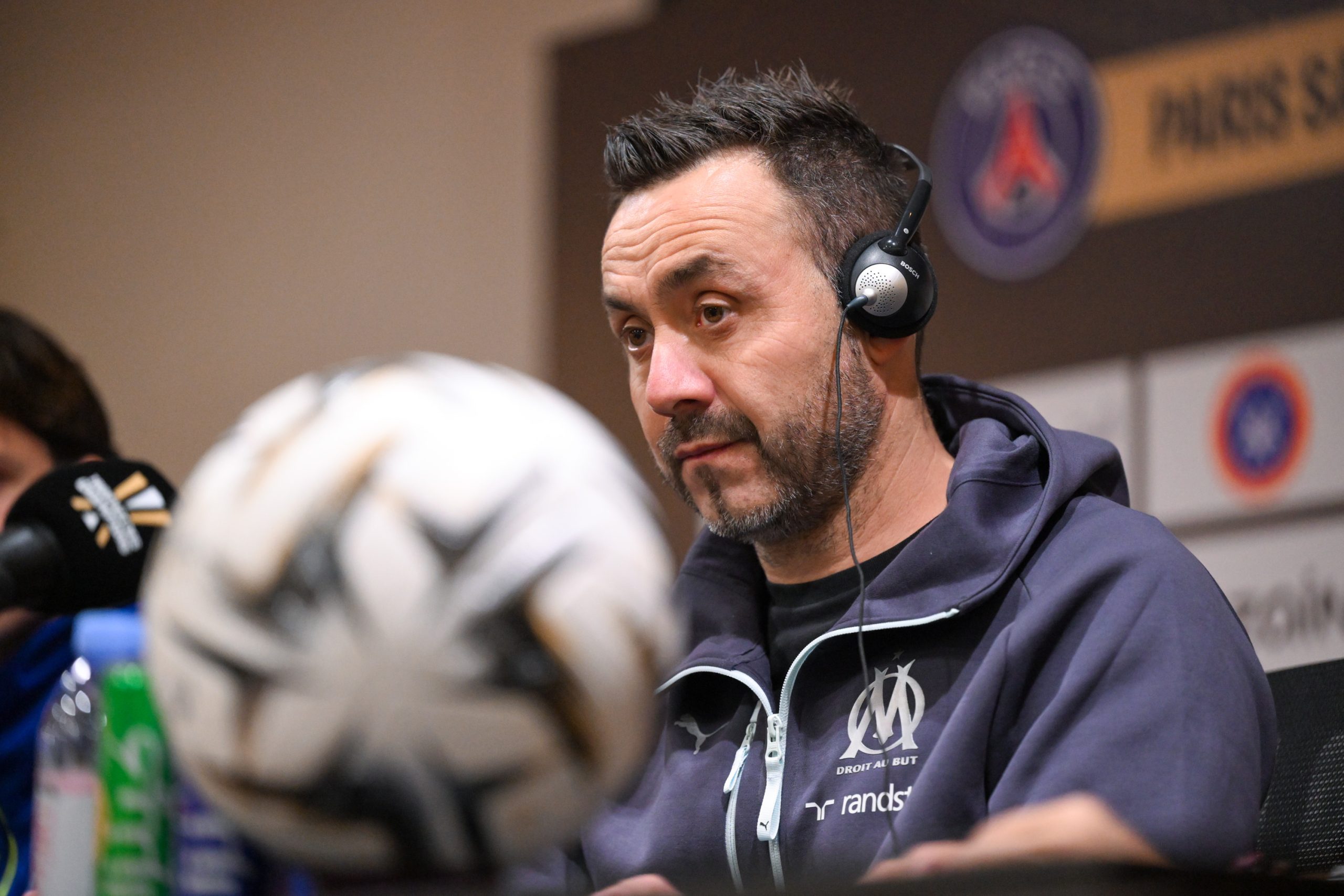 PSG/OM - De Zerbi en conf